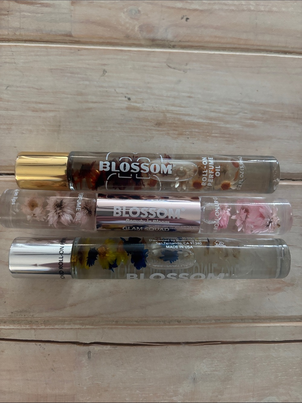 Floral Roll-On Fragrance Oil -Vanilla Orchard and Honey Crème Buriee 534